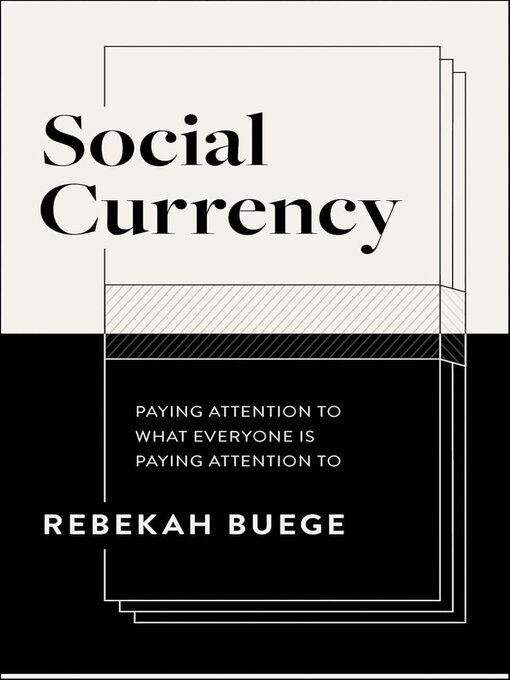 Title details for Social Currency by Rebekah Buege - Wait list